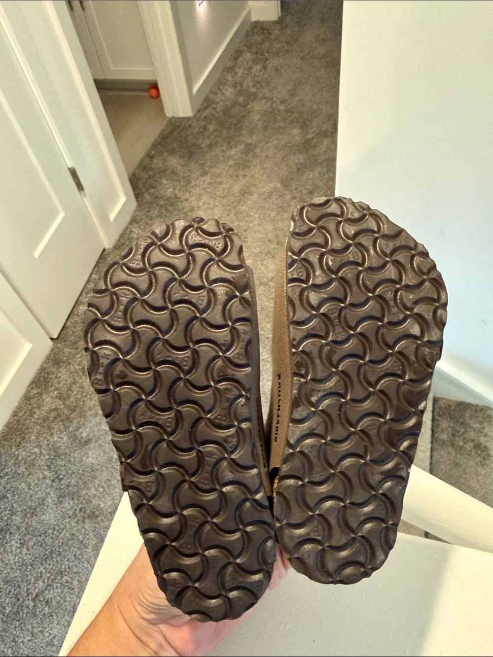 Birkenstock Kids Brown Double-Strap Buckle Sandals